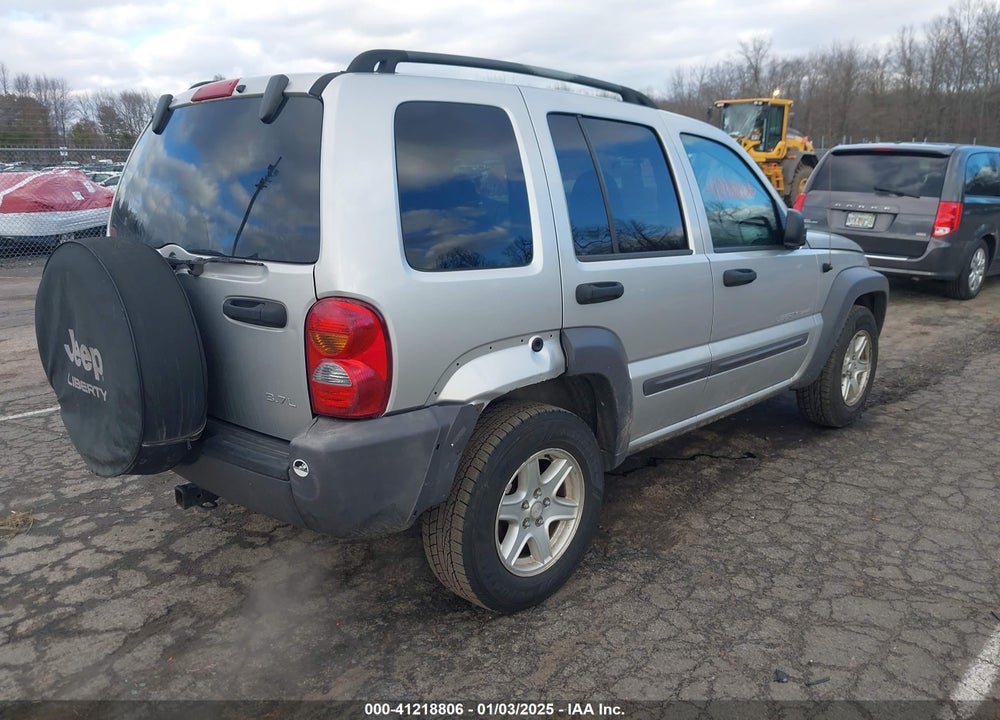 2003 JEEP LIBERTY VIN: 1J4GK48K43W689901
