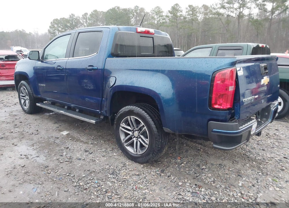 2019 CHEVROLET COLORADO LT VIN: 1GCGSCENXK1212304