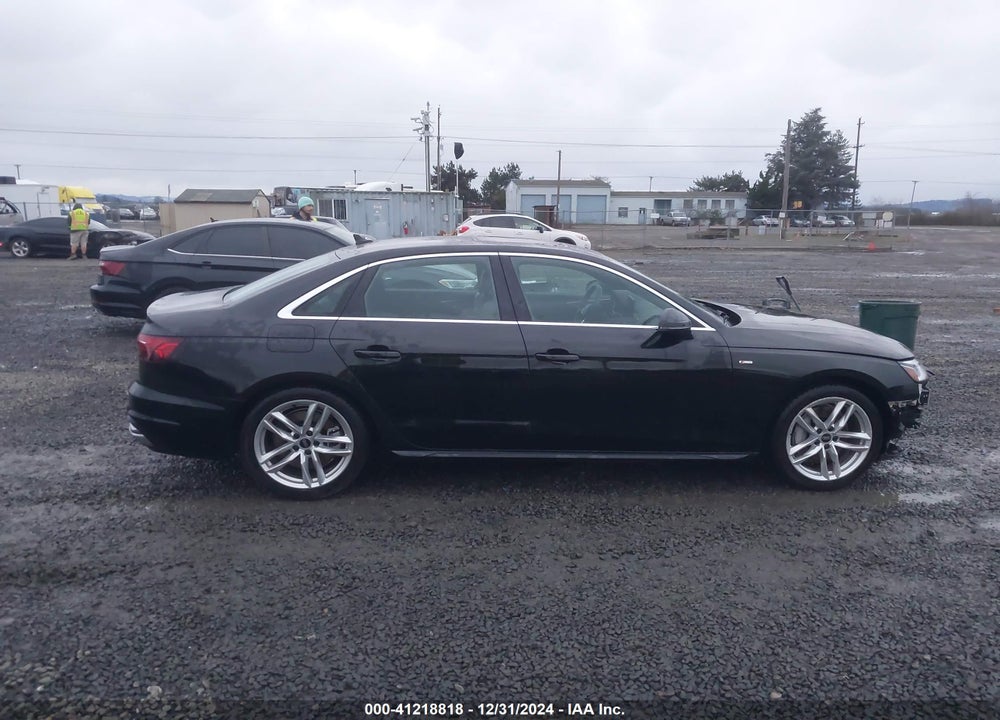 2024 AUDI A4 PREMIUM PLUS 45 TFSI S LINE QUATTRO S TRONIC VIN: WAUEAAF45RN013021