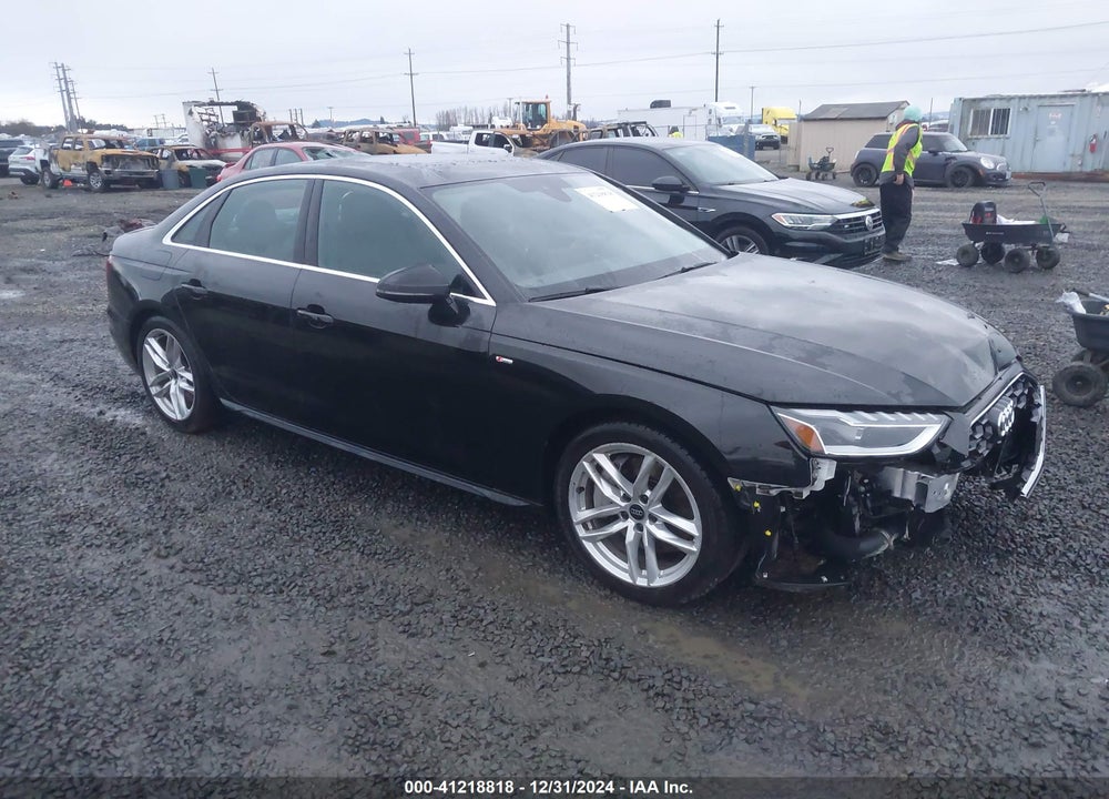 2024 AUDI A4 PREMIUM PLUS 45 TFSI S LINE QUATTRO S TRONIC VIN: WAUEAAF45RN013021
