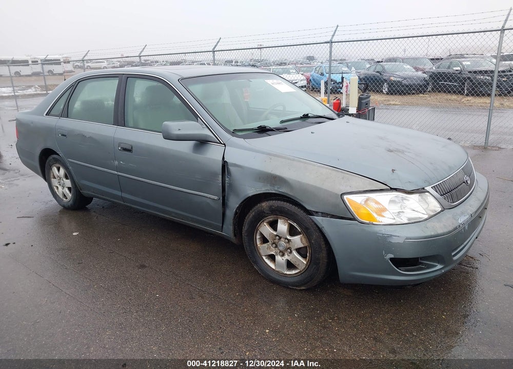 2000 TOYOTA AVALON XL VIN: 4T1BF28B1YU106952