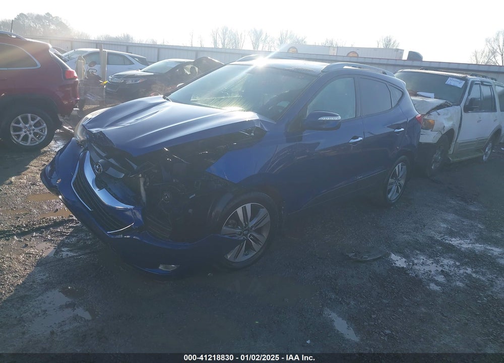 2014 HYUNDAI TUCSON LIMITED VIN: KM8JU3AG8EU860990