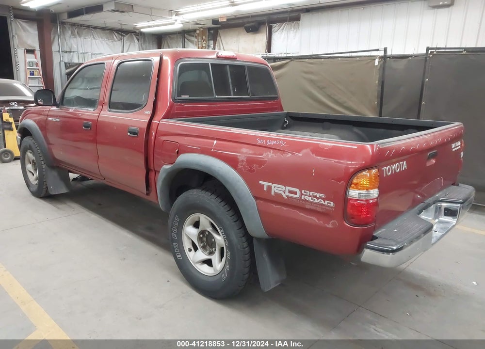 2003 TOYOTA TACOMA PRERUNNER V6 VIN: 5TEGN92N03Z283114