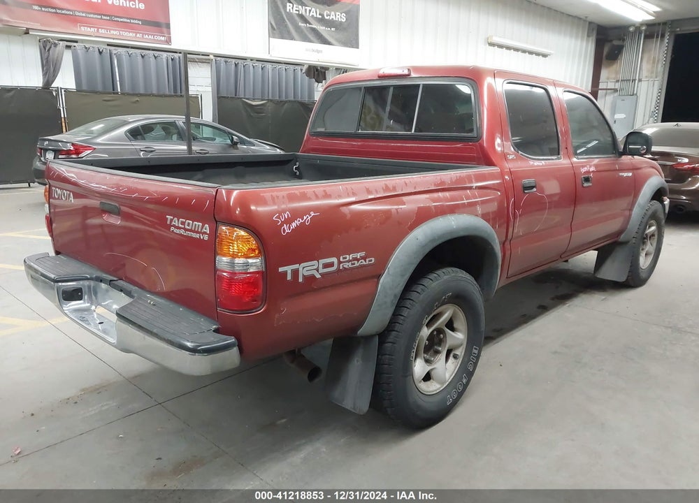 2003 TOYOTA TACOMA PRERUNNER V6 VIN: 5TEGN92N03Z283114