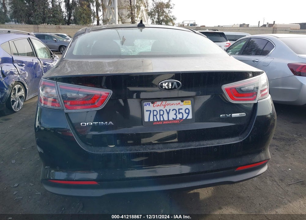 2016 KIA OPTIMA HYBRID VIN: KNAGN4AD5G5095111
