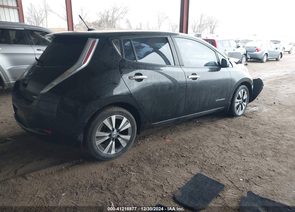 2014 NISSAN LEAF SL VIN: 1N4AZ0CP0EC331787