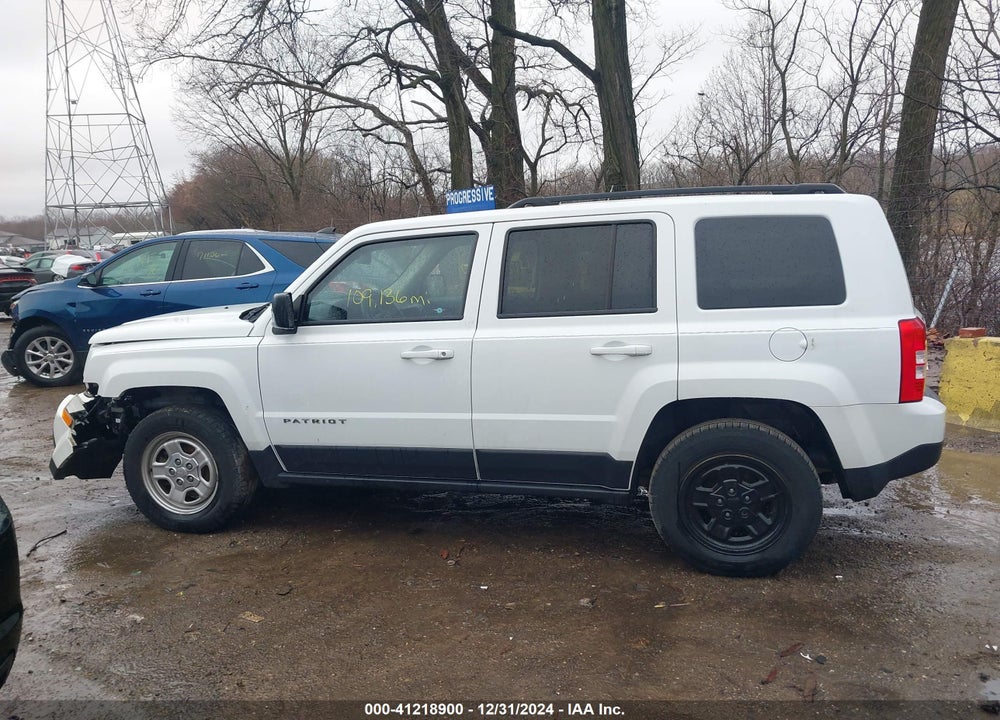 2016 JEEP PATRIOT SPORT VIN: 1C4NJRBB6GD779347