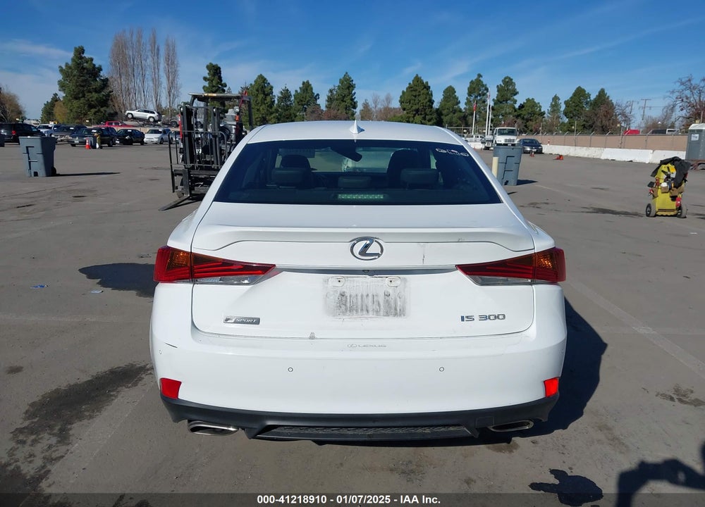 2018 LEXUS IS 300 VIN: JTHBA1D22J5064034