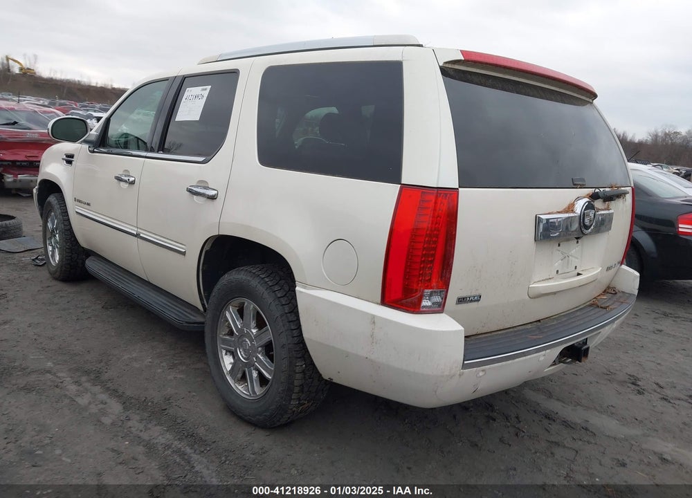 2009 CADILLAC ESCALADE STANDARD VIN: 1GYFK13299R119207