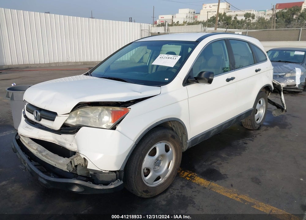 2009 HONDA CR-V LX VIN: 5J6RE38399L026899