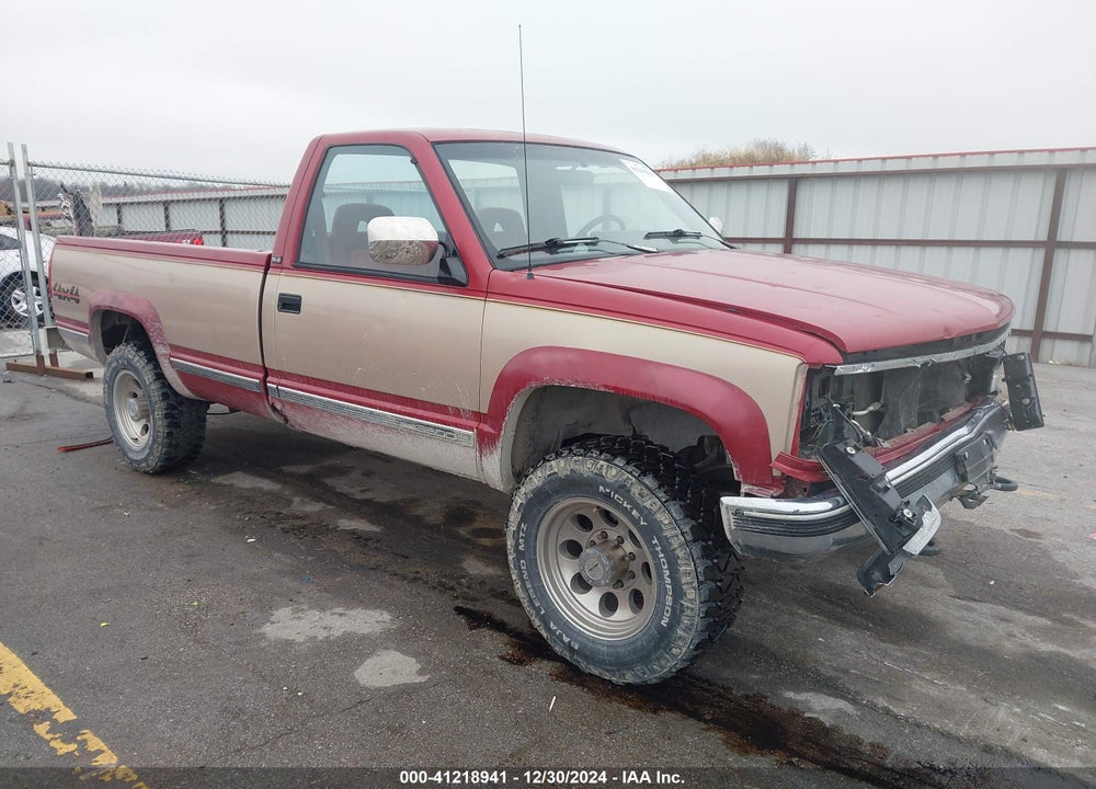 1992 GMC SIERRA K3500 VIN: 1GTHK34K3NE552225
