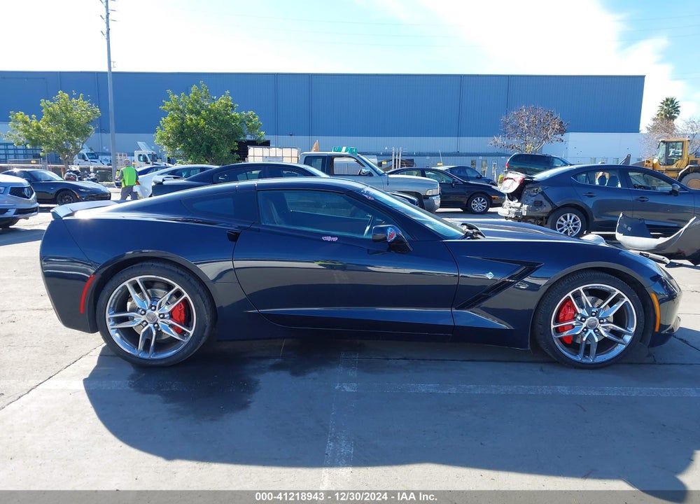 2014 CHEVROLET CORVETTE STINGRAY VIN: 1G1YM2D71E5129460