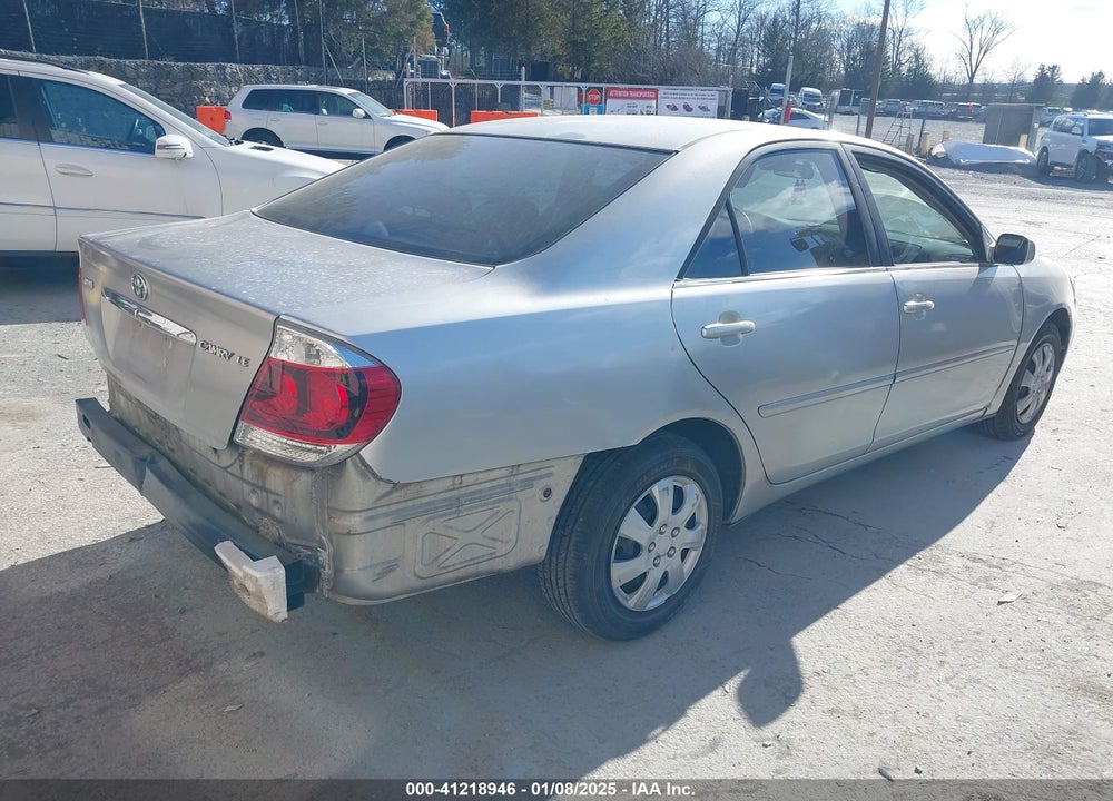 2006 TOYOTA CAMRY LE VIN: 4T1BE32K46U664812