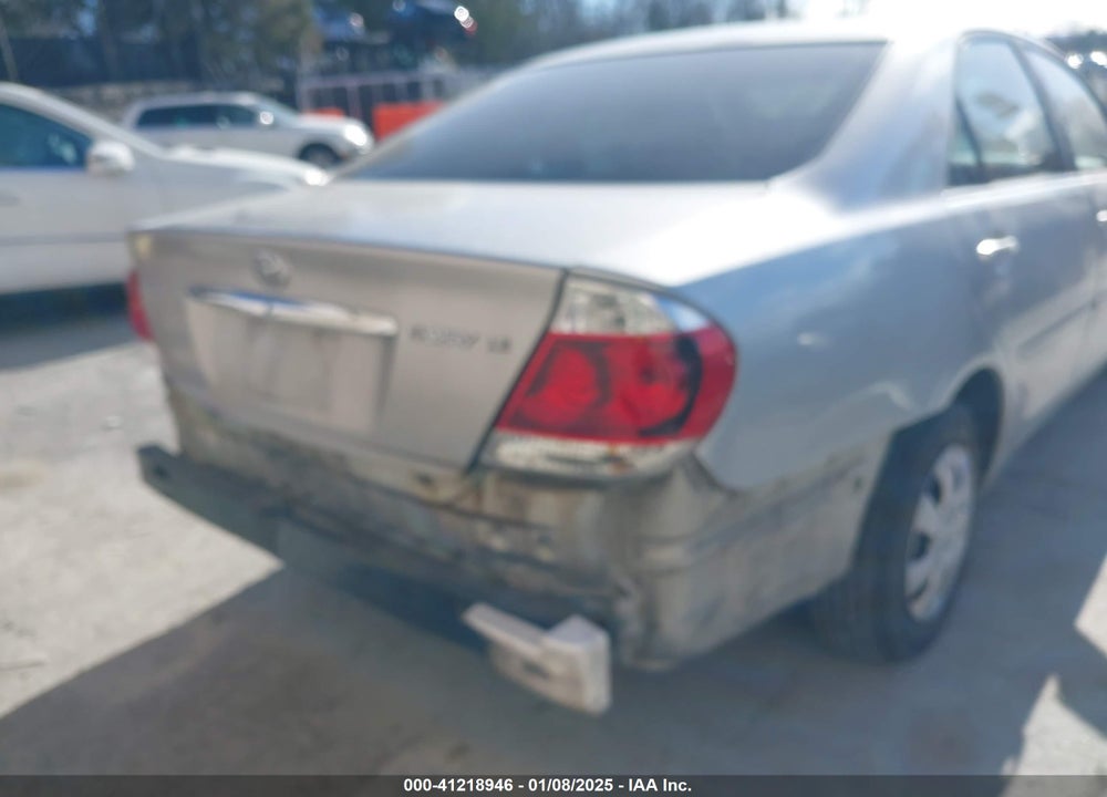 2006 TOYOTA CAMRY LE VIN: 4T1BE32K46U664812