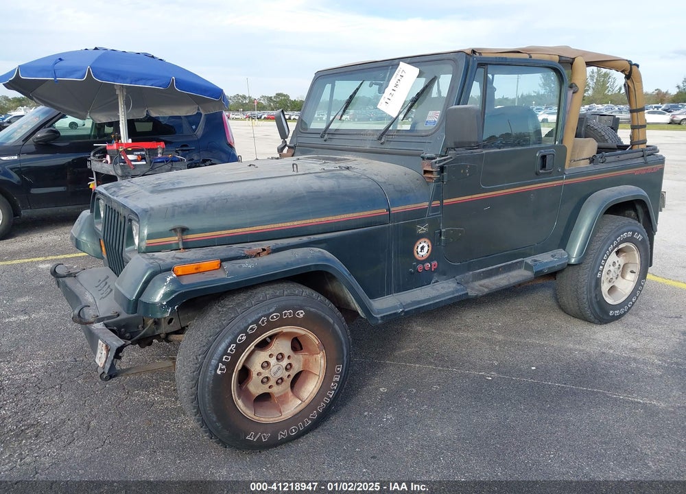 1994 JEEP WRANGLER / YJ SAHARA VIN: 1J4FY49S1RP460524