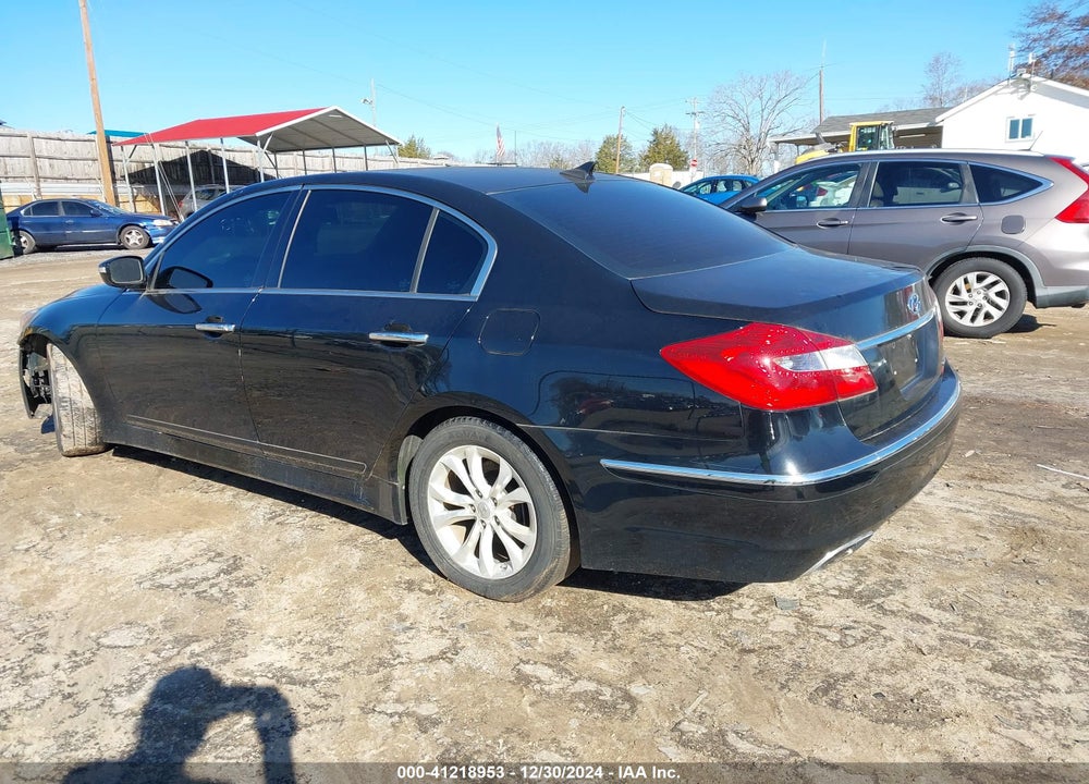 2013 HYUNDAI GENESIS VIN: KMHGC4DD3DU248473