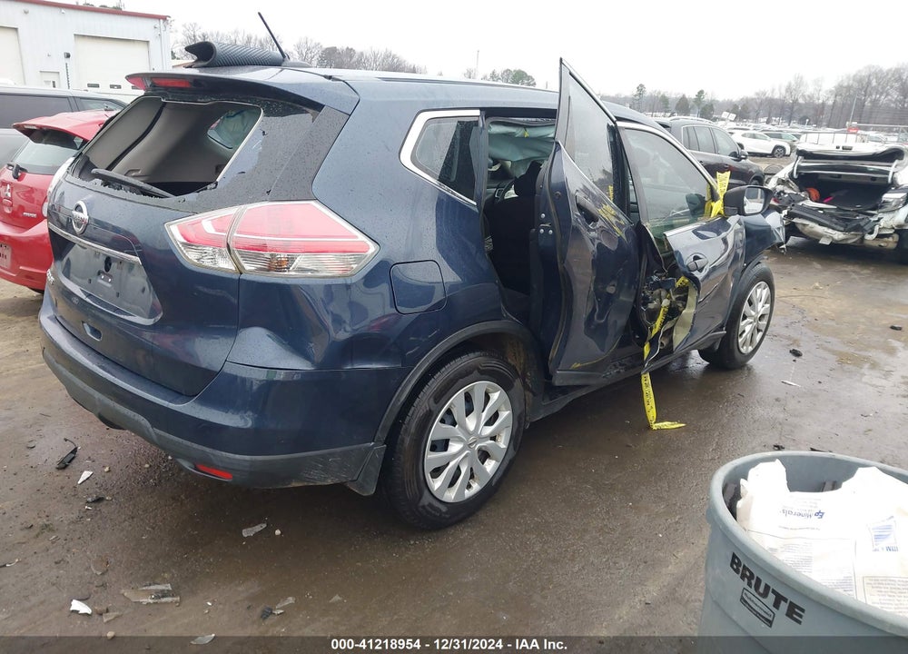 2016 NISSAN ROGUE S VIN: 5N1AT2MT9GC876856