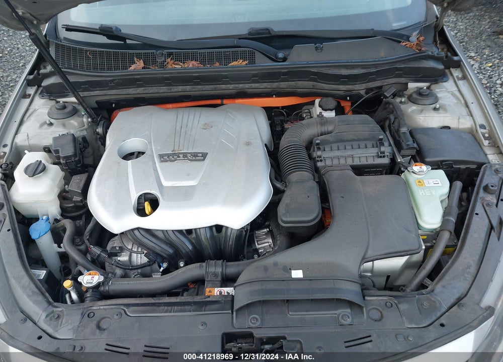 2013 KIA OPTIMA HYBRID LX VIN: KNAGM4AD3D5042714