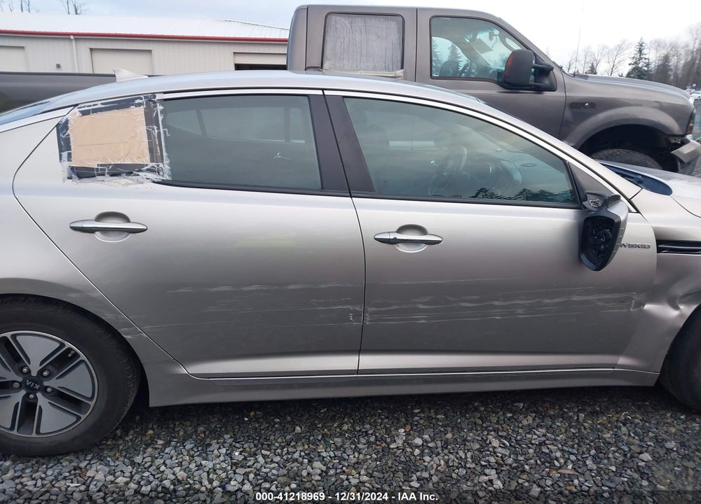 2013 KIA OPTIMA HYBRID LX VIN: KNAGM4AD3D5042714