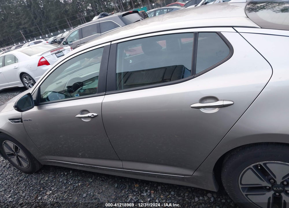2013 KIA OPTIMA HYBRID LX VIN: KNAGM4AD3D5042714