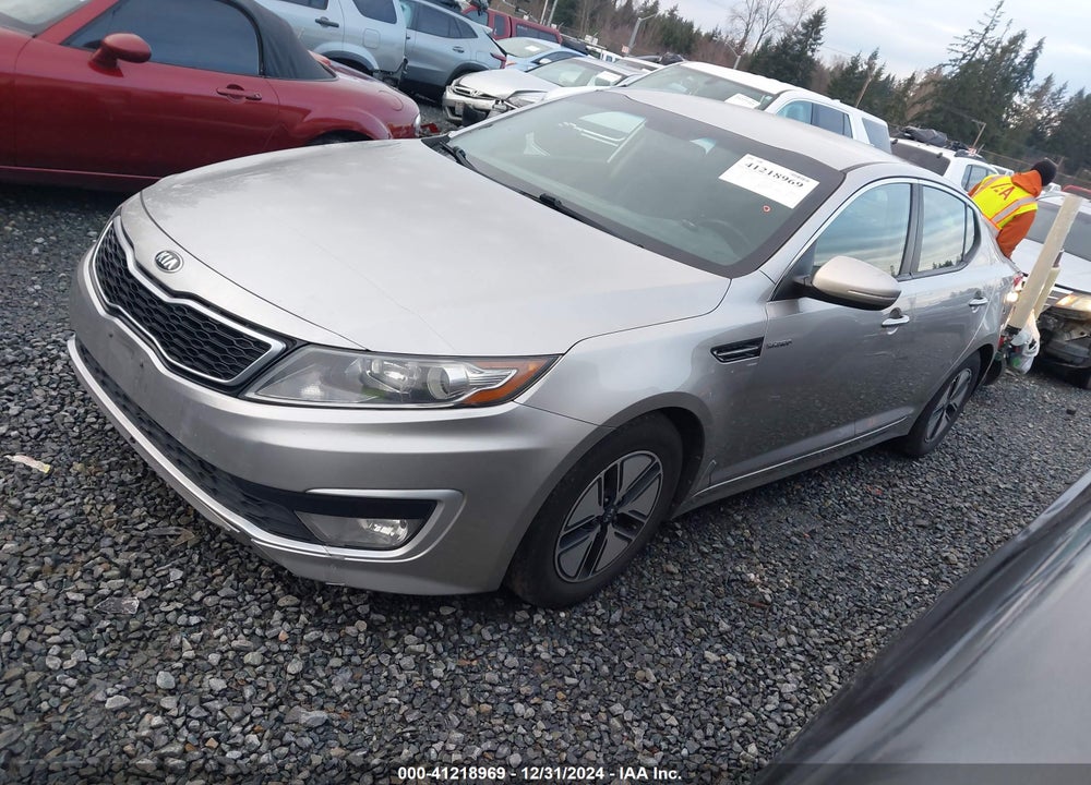 2013 KIA OPTIMA HYBRID LX VIN: KNAGM4AD3D5042714