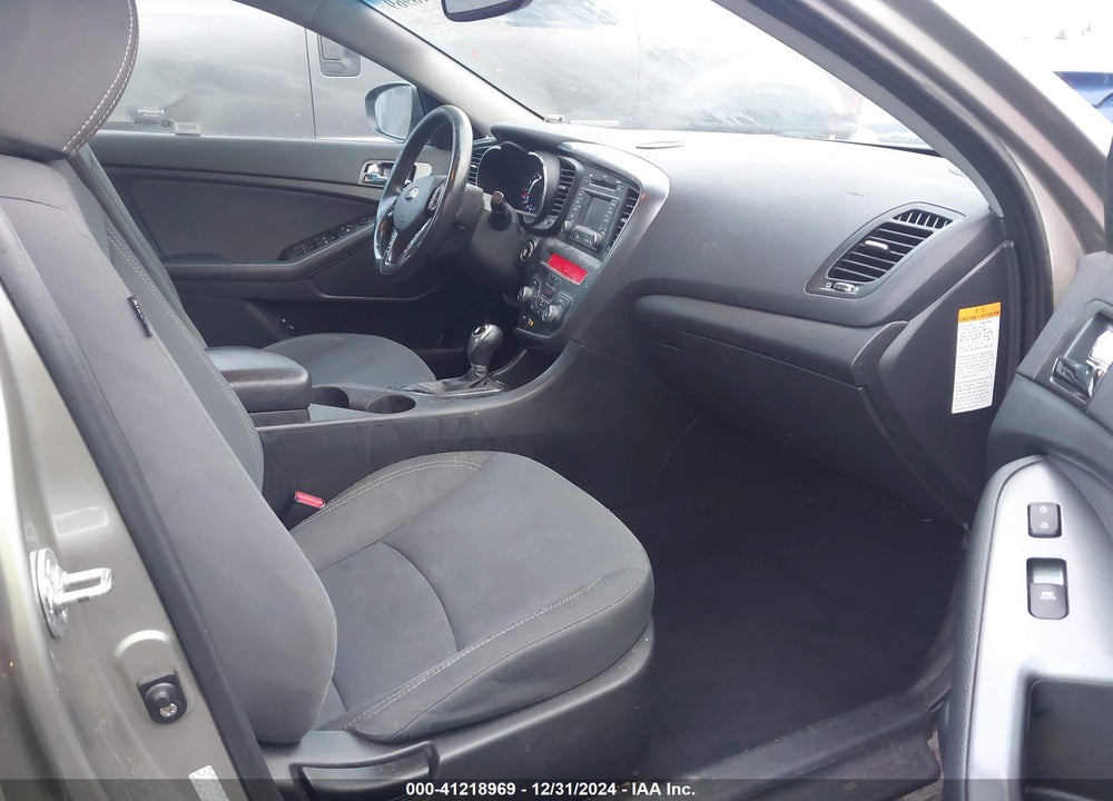 2013 KIA OPTIMA HYBRID LX VIN: KNAGM4AD3D5042714