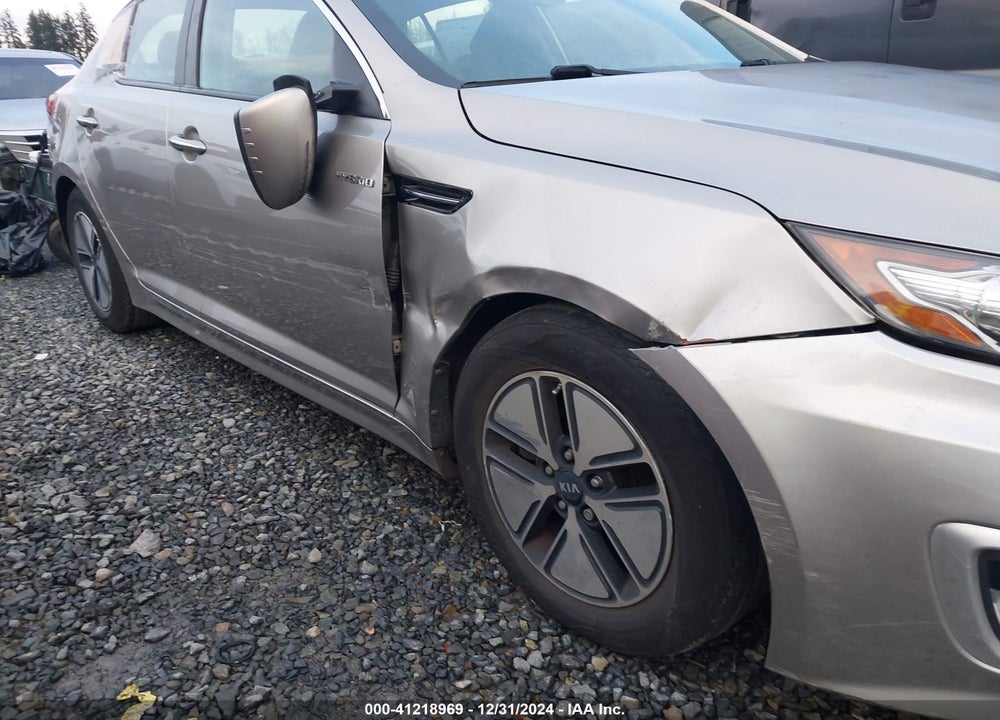 2013 KIA OPTIMA HYBRID LX VIN: KNAGM4AD3D5042714