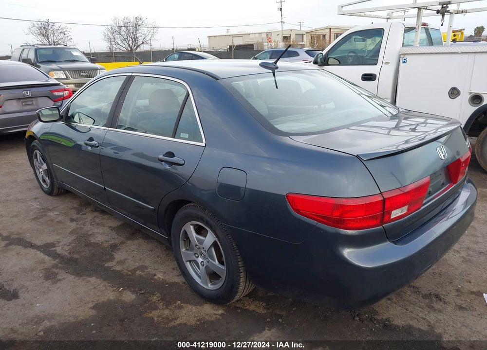 2005 HONDA ACCORD HYBRID IMA VIN: JHMCN36455C013812