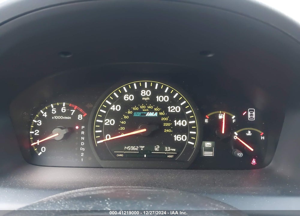 2005 HONDA ACCORD HYBRID IMA VIN: JHMCN36455C013812