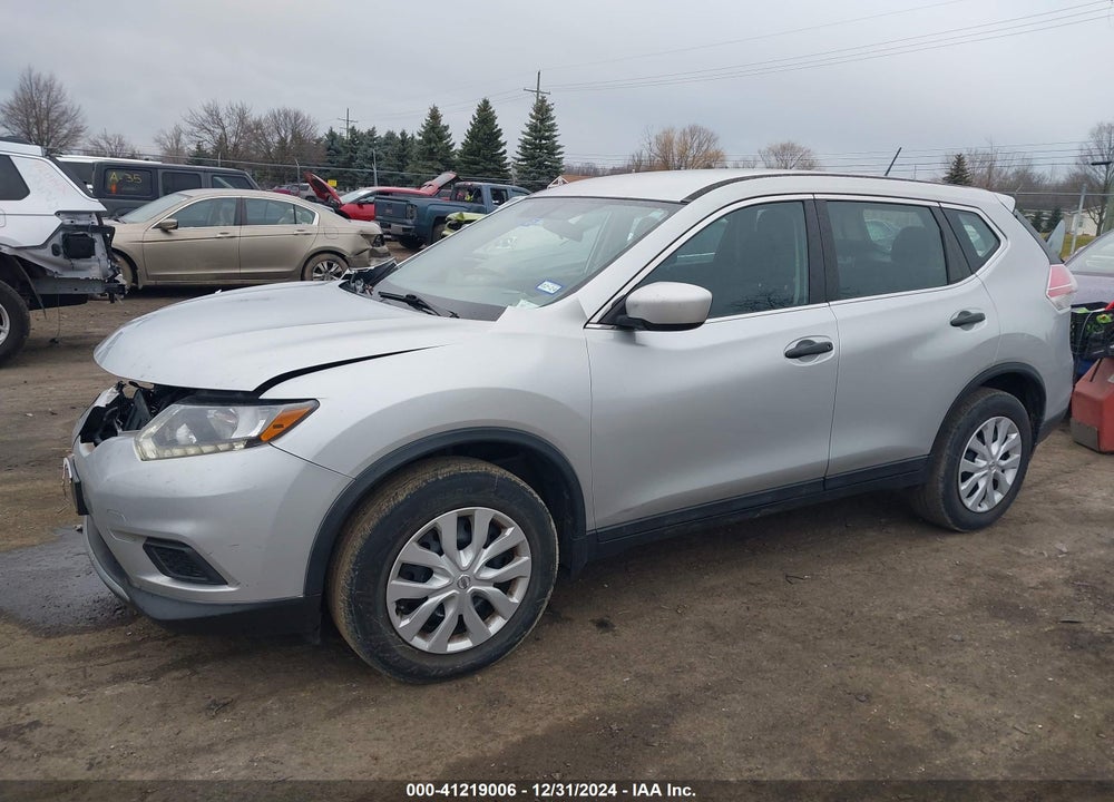 2016 NISSAN ROGUE S VIN: 5N1AT2MV3GC915104