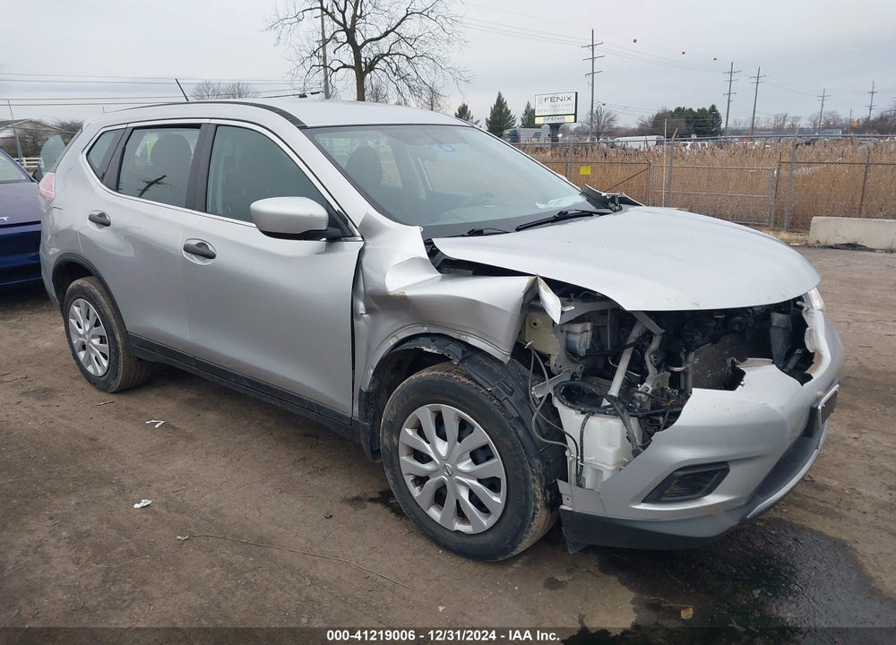 2016 NISSAN ROGUE S VIN: 5N1AT2MV3GC915104
