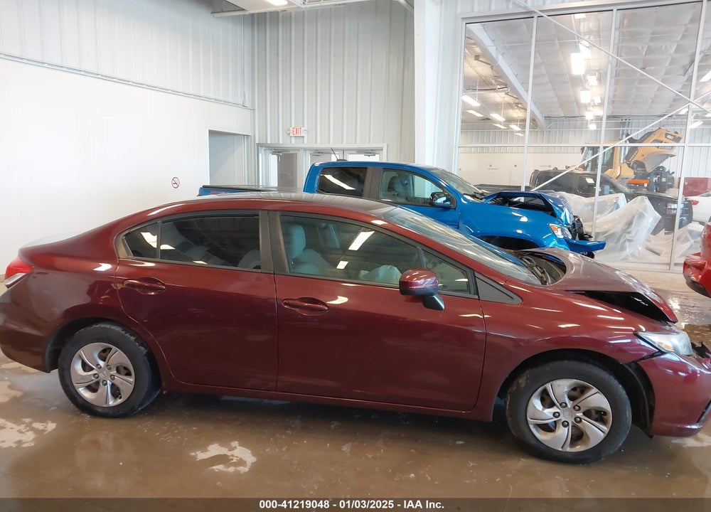 2014 HONDA CIVIC VIN: 19XFB2F59EE205785