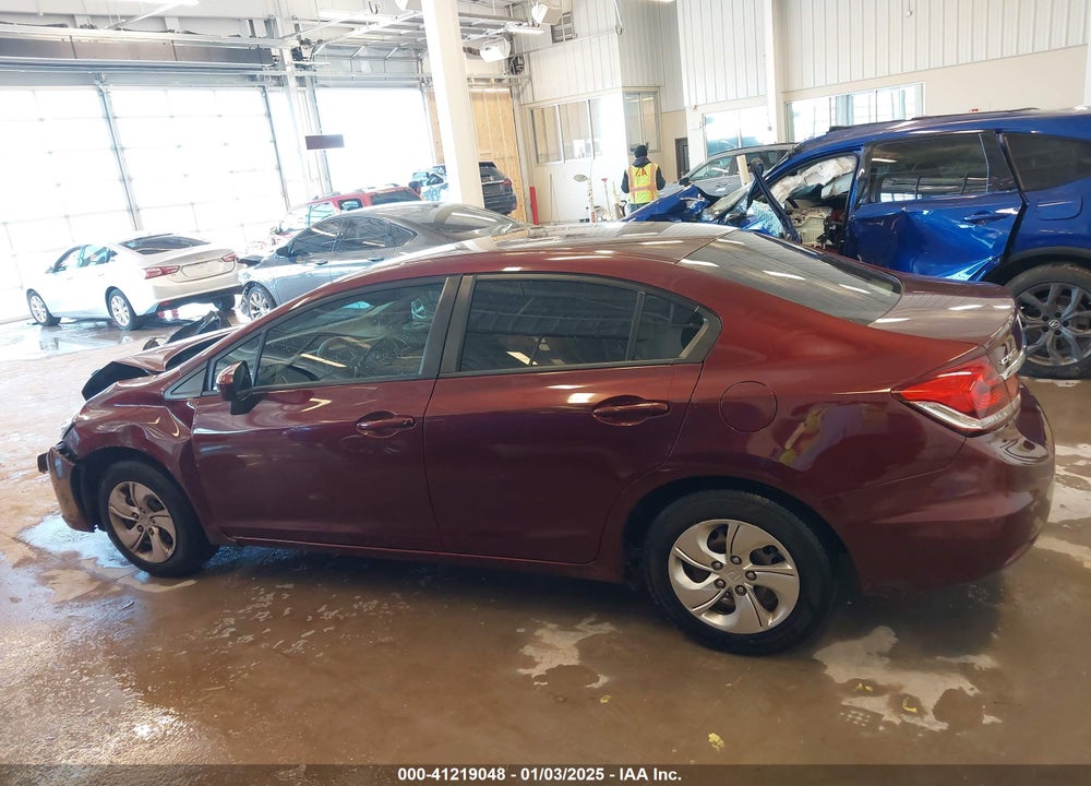 2014 HONDA CIVIC VIN: 19XFB2F59EE205785