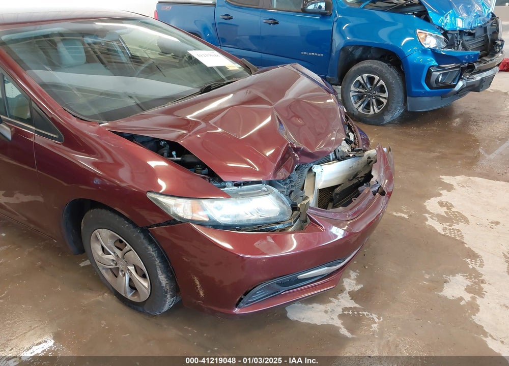 2014 HONDA CIVIC VIN: 19XFB2F59EE205785