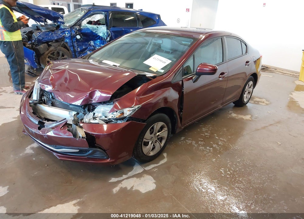 2014 HONDA CIVIC VIN: 19XFB2F59EE205785