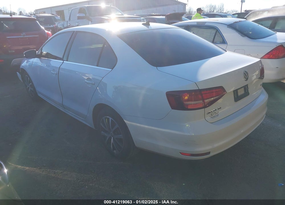 2017 VOLKSWAGEN JETTA VIN: 3VWDB7AJ2HM250485