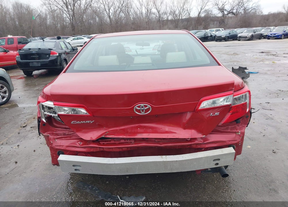2012 TOYOTA CAMRY LE VIN: 4T4BF1FK4CR240205
