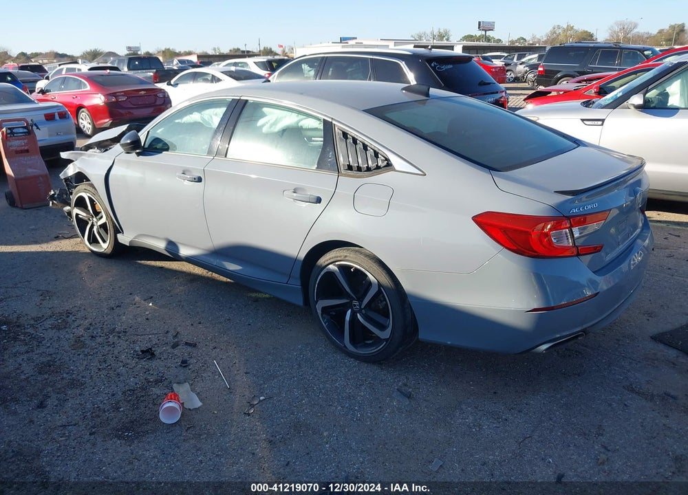 2021 HONDA ACCORD SPORT VIN: 1HGCV1F31MA087978