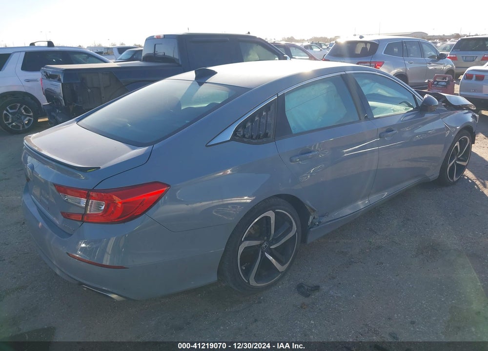 2021 HONDA ACCORD SPORT VIN: 1HGCV1F31MA087978