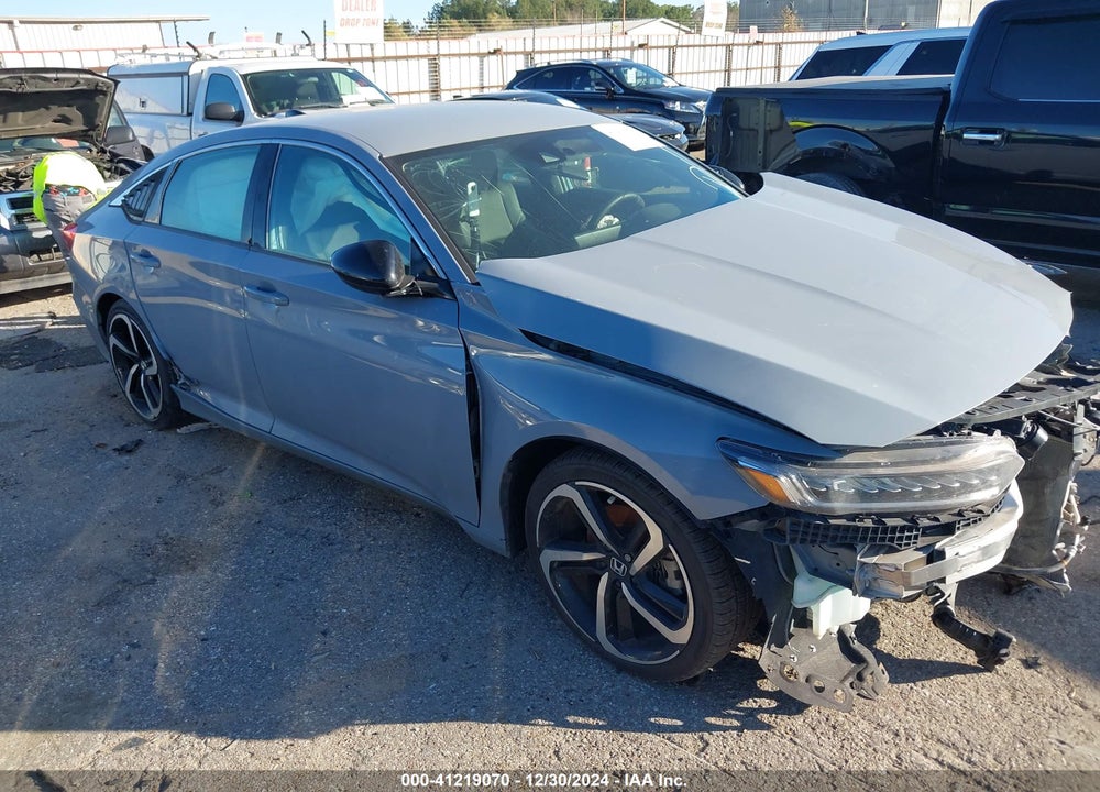 2021 HONDA ACCORD SPORT VIN: 1HGCV1F31MA087978