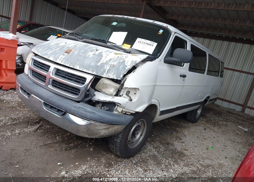 2002 DODGE RAM WAGON 3500 VIN: 2B5WB35Z12K138170