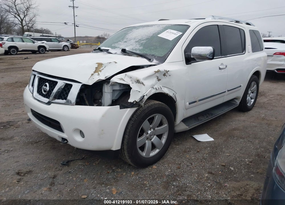 2012 NISSAN ARMADA SL VIN: 5N1BA0ND8CN614041