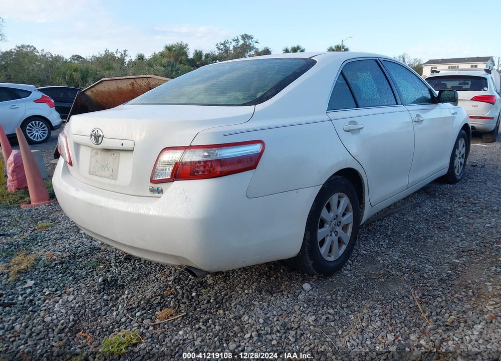 2007 TOYOTA CAMRY HYBRID VIN: 4T1BB46K87U021812