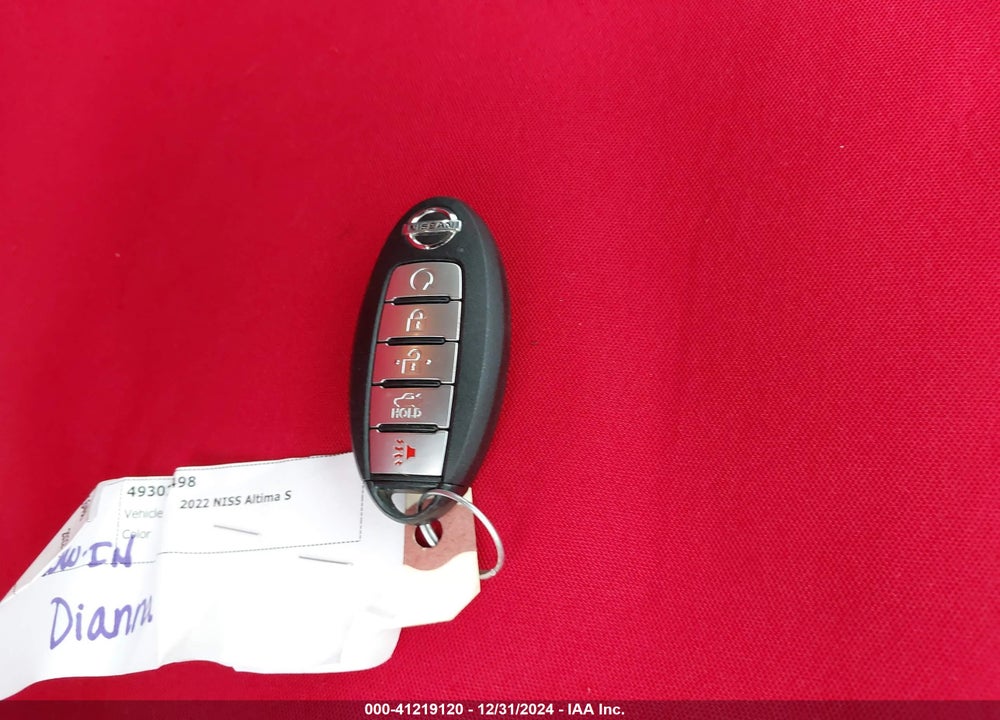 2022 NISSAN ALTIMA VIN: 1N4BL4BV1NN304986