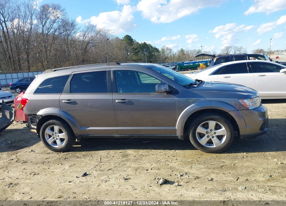 2012 DODGE JOURNEY SXT VIN: 3C4PDCBB1CT368620