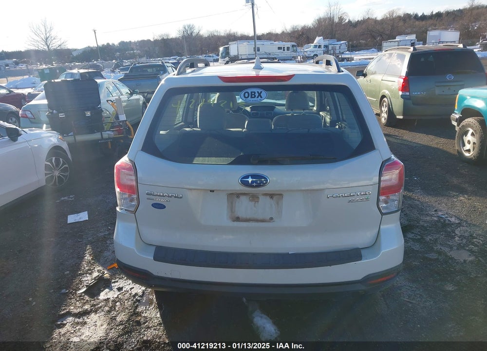 2017 SUBARU FORESTER 2.5I VIN: JF2SJABC1HH574933