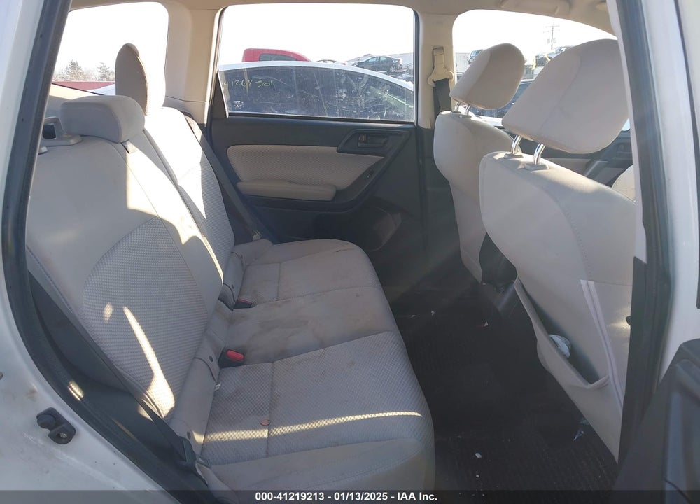 2017 SUBARU FORESTER 2.5I VIN: JF2SJABC1HH574933