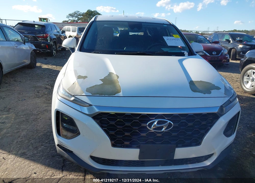 2019 HYUNDAI SANTA FE SE VIN: 5NMS23AD6KH008905