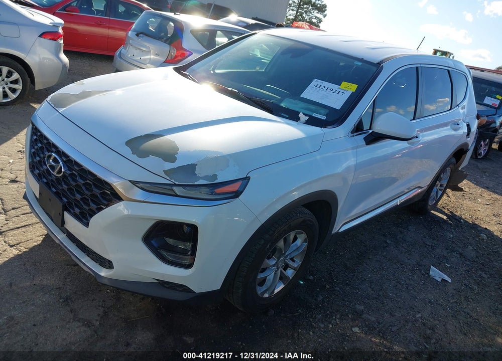 2019 HYUNDAI SANTA FE SE VIN: 5NMS23AD6KH008905