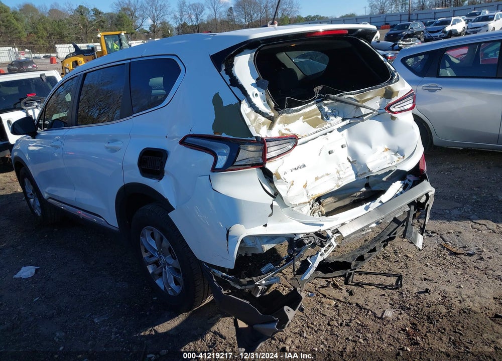2019 HYUNDAI SANTA FE SE VIN: 5NMS23AD6KH008905